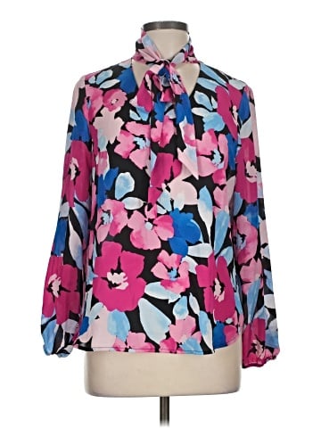 Kasper Long Sleeve Blouse (view 1)