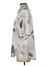 Acne Studios 100% Cotton Print Gray Short Sleeve Blouse Size EU 34 / US 4 - photo 5