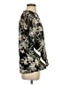 Topshop 100% Polyester Black Short Sleeve Blouse Size 2 - photo 4