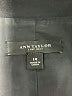 Ann Taylor 100% Nylon Black Blazer Size 14 - photo 3
