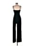 Express Solid Green Jumpsuit Size M - photo 2