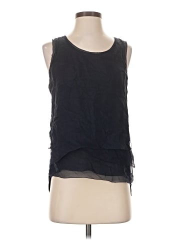Elie Tahari Sleeveless Silk Top (view 1)