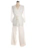 Donna Ricco Ivory Jumpsuit Size 14 - photo 1