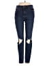 Free People Hearts Blue Jeans Size 27 waist - photo 1