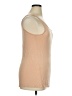 Soft Surroundings 100% Silk Solid Tan Sleeveless Silk Top Size XL - photo 4