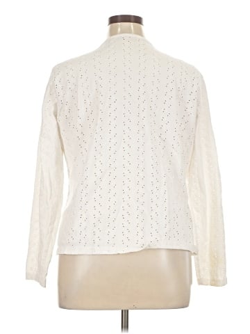 Karen Scott Sport Long Sleeve Blouse (view 2)