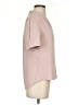 Babaton 100% Polyester Pink Short Sleeve Blouse Size S - photo 4