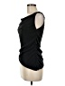KHY Solid Black Short Sleeve Top Size L - photo 5