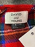 David & Young Plaid Red Wrap One size - photo 6