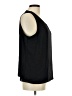 Nine West 100% Polyester Black Sleeveless Blouse Size L - photo 4