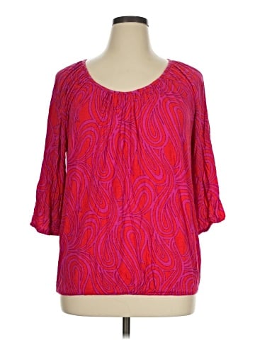 MICHAEL Michael Kors 3/4 Sleeve Blouse (view 1)