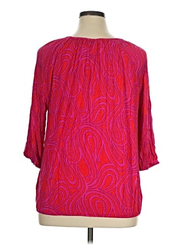 MICHAEL Michael Kors 3/4 Sleeve Blouse (view 2)