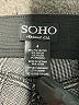 SOHO Apparel Ltd Plaid Gray Dress Pants Size 4 - photo 7