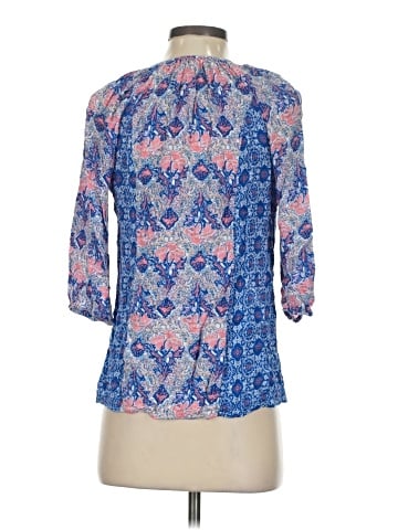 Saint Tropez West 3/4 Sleeve Blouse (view 2)