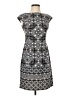 Wisp Print Gray Cocktail Dress Size 2 - photo 1