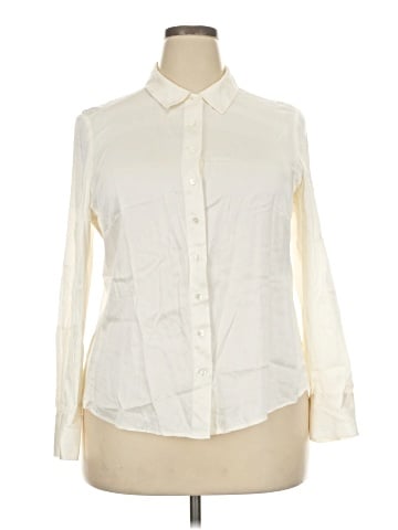 Pure Collection Long Sleeve Silk Top (view 1)