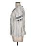 Knox Rose Silver Short Sleeve Blouse Size L - photo 5