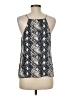 WAYF 100% Polyester Black Sleeveless Blouse Size M - photo 2
