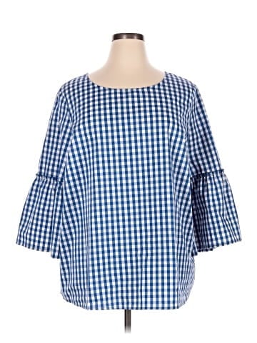 Como Vintage 3/4 Sleeve Blouse (view 1)