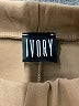 Ivory Solid Brown Casual Pants Size M - photo 4