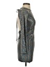 Thirty/Thirty Metallic Silver Cocktail Dress Size XS - photo 4