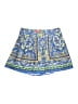 Flying Tomato 100% Polyester Paisley Blue Shorts Size L - photo 1