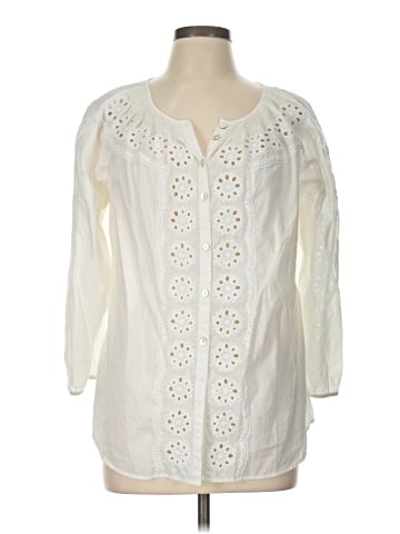 Sundance 3/4 Sleeve Blouse (view 1)