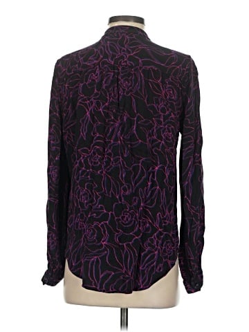 Equipment Long Sleeve Blouse (view 2)
