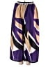 Ashley Stewart 100% Polyester Color Block Purple Track Pants Size 18 Plus - photo 1