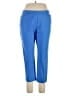 Susan Graver Color Block Blue Active Pants Size XL - photo 1