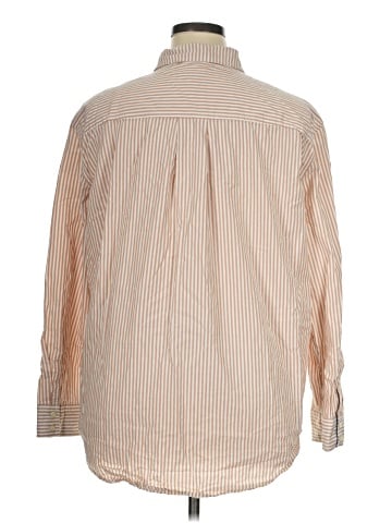 St. John's Bay Long Sleeve Button-Down Shirt (view 2)