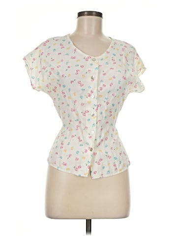 Jaclyn Smith Short Sleeve Blouse (view 1)