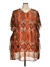 Speed Control 100% Polyester Orange Casual Dress Size 3X - photo 1