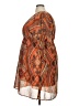 Speed Control 100% Polyester Orange Casual Dress Size 3X - photo 5