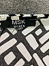 MSK Graphic Black Casual Dress Size 1X - photo 4