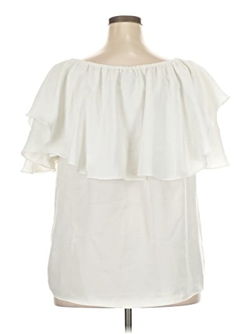 Roaman's Short Sleeve Blouse (view 2)