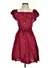 Zara Basic Burgundy Casual Dress Size S - photo 1