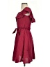 Zara Basic Burgundy Casual Dress Size S - photo 5