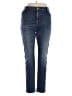MICHAEL Michael Kors Solid Blue Jeans Size 16 - photo 1