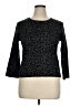 Spense Animal Print Black Pullover Sweater Size XL - photo 1