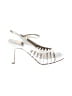 Dana Davis White Sandals Size 7 1/2 - photo 1