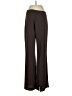 Cache 100% Polyester Brown Dress Pants Size 8 - photo 2