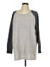 Max Studio 100% Cashmere Gray Cashmere Pullover Sweater Size XL - photo 1