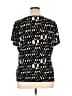East5th Black Short Sleeve Blouse Size 1X - photo 2