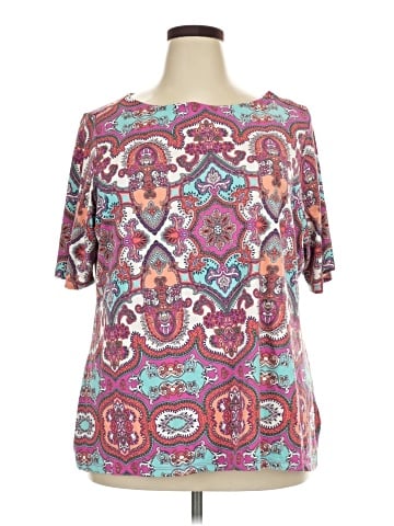 Charter Club Short Sleeve Blouse (view 1)