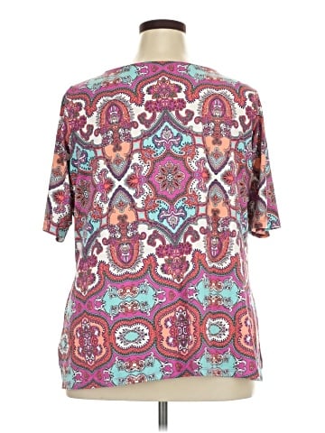 Charter Club Short Sleeve Blouse (view 2)