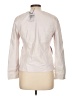 T by Alexander Wang 100% Leather Metallic Ivory Leather Jacket Size L - photo 2