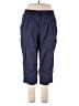 Woman Within 100% Cotton Blue Casual Pants Size 18 - photo 1