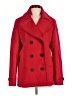 Jaeger 100% Wool Red Wool Coat Size 6 - photo 1