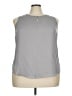 Cato 100% Polyester Gray Sleeveless T-Shirt Size 22 - photo 1